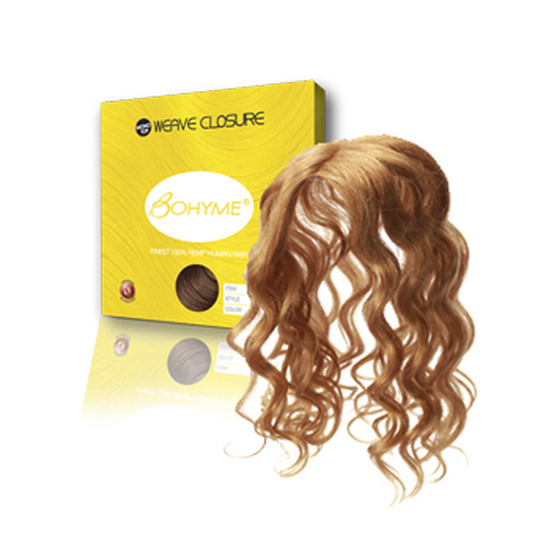 Bohyme Gold Collection Curly Remi Closure 14