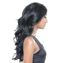 Mane Concept Brown Sugar BS502 Paris Lace-front Human Wig SM1B/Blue Purple