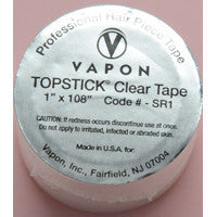 Vapon Topstick Clear Tape for Hairpieces, 1