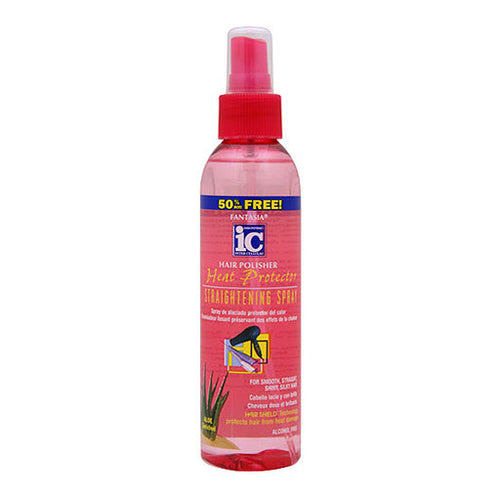 Fantasia Hair Polisher Heat Protector Straightening Spray 6 oz.