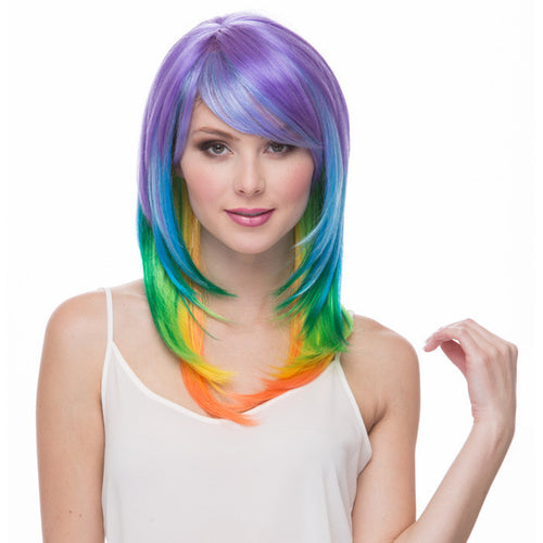 Sepia Costume Line 204 Pop Rock Synthetic Wig