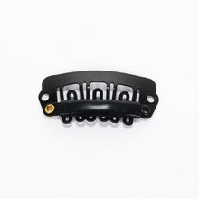 Weave Clips, medium, black, single clips, available at Abantu