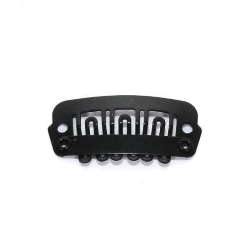 Weave Clips, small, black, single clips, available at Abantu
