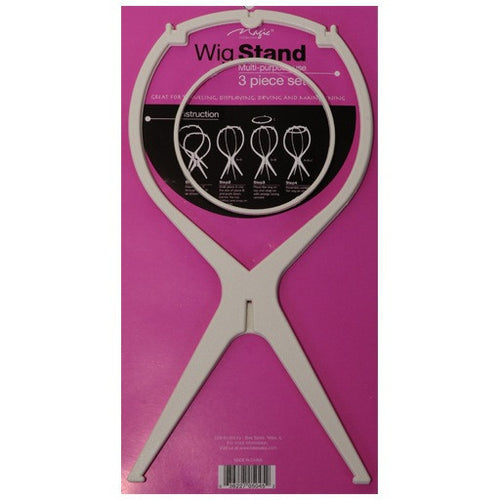 Wig Stand Plastic available at Abanti